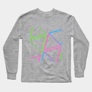 Triangle Tire Texture Long Sleeve T-Shirt